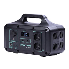 Pack station d'énergie portative Izywatt 1200 + panneau solaire pliant cadré 200W Izywatt - ORIUM Ma boutique