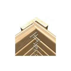 Remise adossée Juist 2 en bois certifié 3,28m² - Karibu Ma boutique