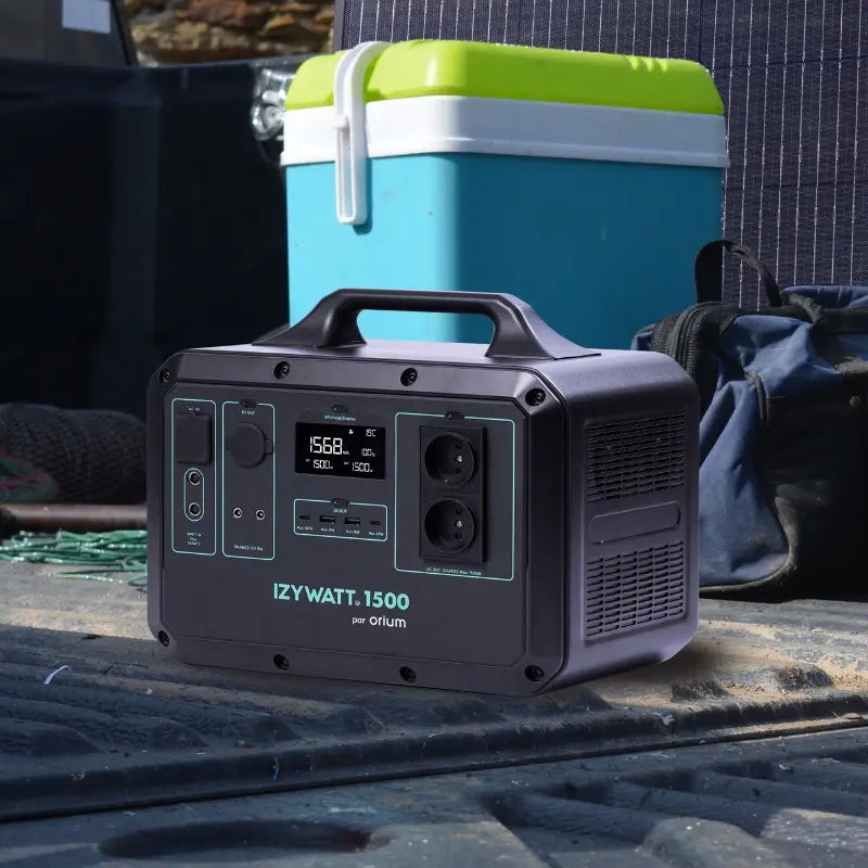 Station d'énergie portative Izywatt 1500 LFP - ORIUM Ma boutique