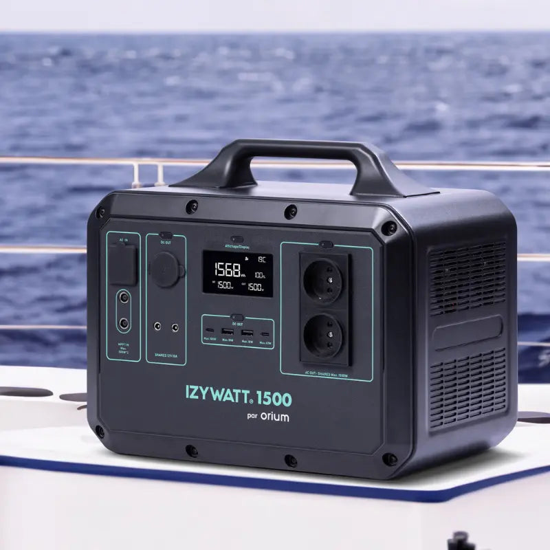 Station d'énergie portative Izywatt 1500 LFP - ORIUM Ma boutique