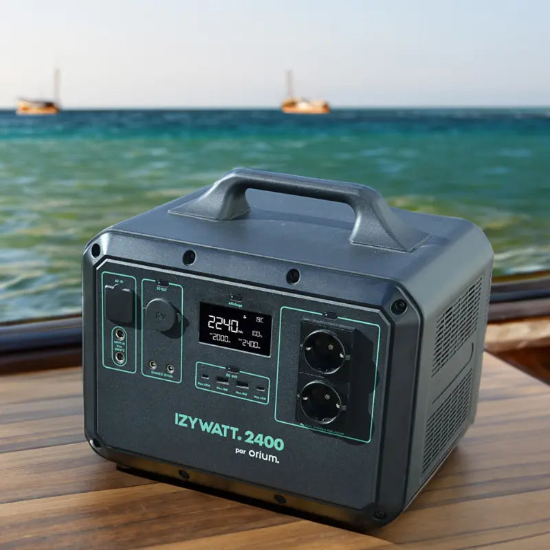 Station d'énergie portative Izywatt 2400 LFP - ORIUM Ma boutique