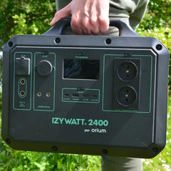 Station d'énergie portative Izywatt 2400 LFP - ORIUM Ma boutique
