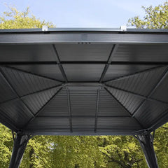 Tonnelle de jardin Ventura 296x423cm en aluminium thermolaqué – SOJAG ESPACE EMERAUDE