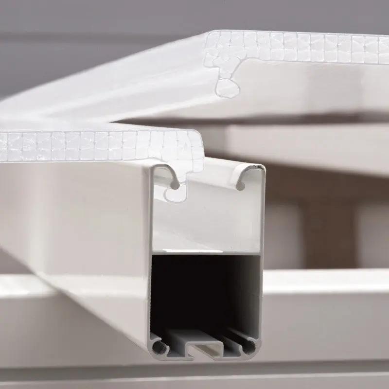 Véranda 300x314cm en aluminium blanc et polycarbonate 8mm Sanremo - Canopia by Palram ESPACE EMERAUDE